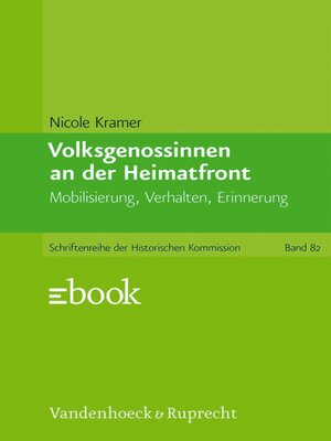 cover image of Volksgenossinnen an der Heimatfront